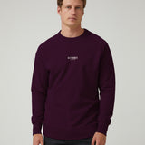 Sudadera Básica Altonadock Granate