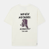 Camiseta No Risk No Story Crudo
