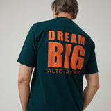 Camiseta Dream Big Verde Océano