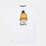 Camiseta Cozy Winter Blanca