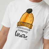 Camiseta Cozy Winter Blanca