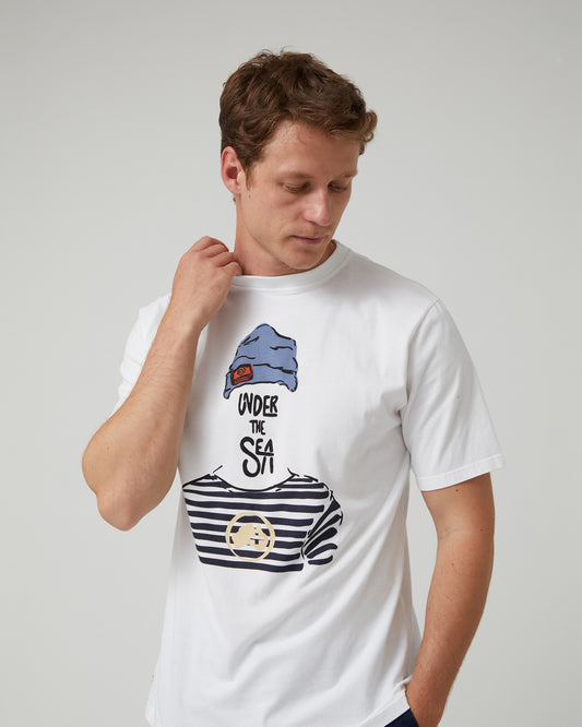 Camiseta Marinero Blanca