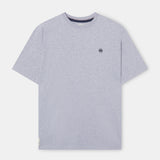 Camiseta Básica Logo en Gris