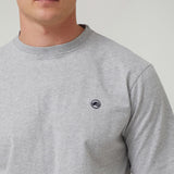 Camiseta Básica Logo en Gris