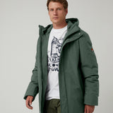 Abrigo Largo Verde Kaki