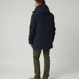 Abrigo Largo Azul Marino