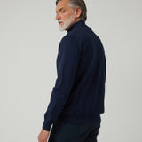 Jersey Zip Azul Marino