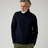 Jersey Cuello Vuelto Azul Marino
