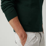 Jersey Fino Verde Oscuro