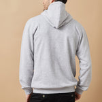 ROPA SUDADERA CREMALLERA GRIS