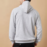 ROPA SUDADERA CREMALLERA GRIS