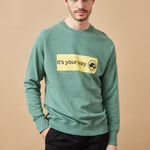 ROPA SUDADERA VERDE OSCURO