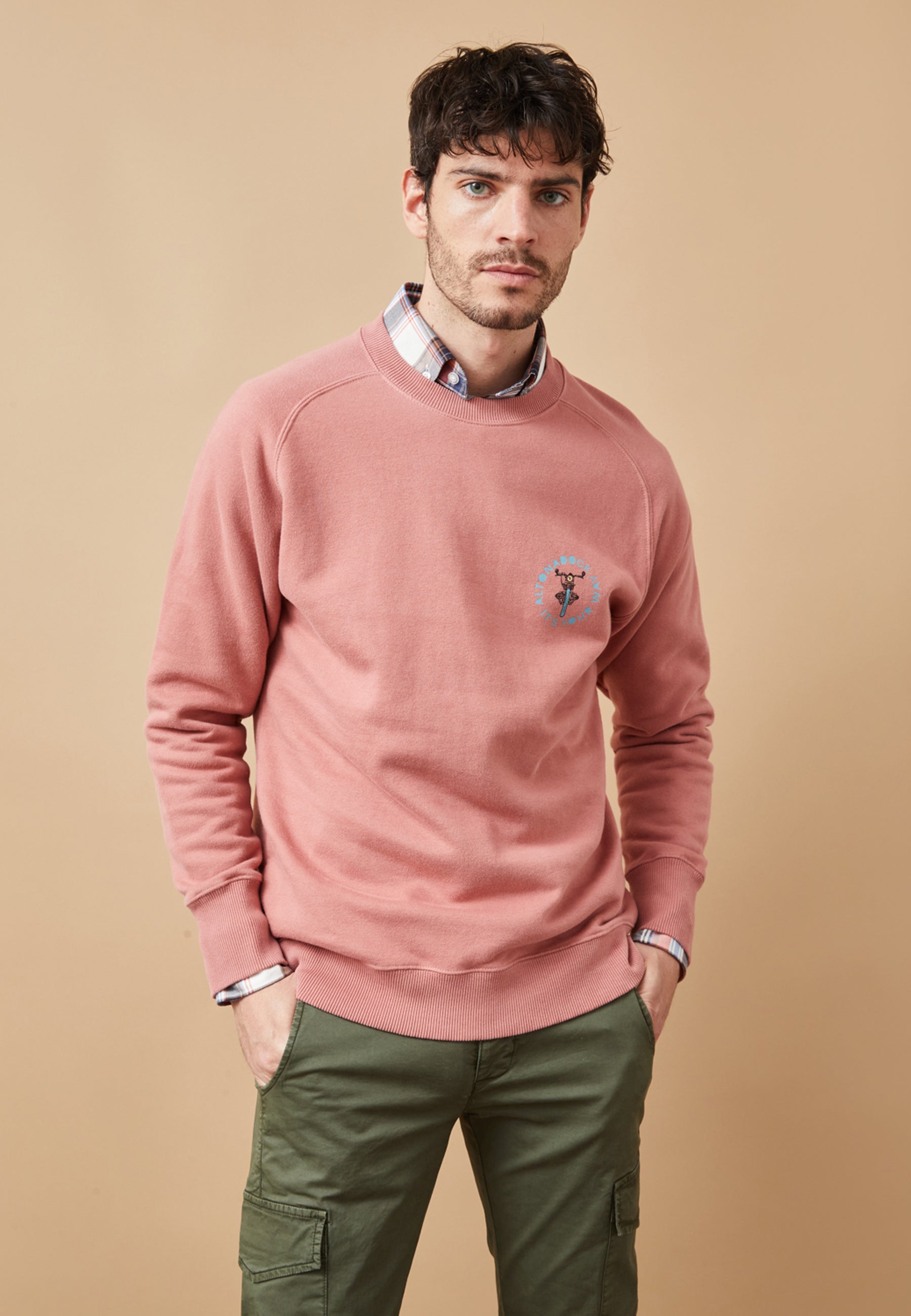 ROPA SUDADERA OLD ROSE