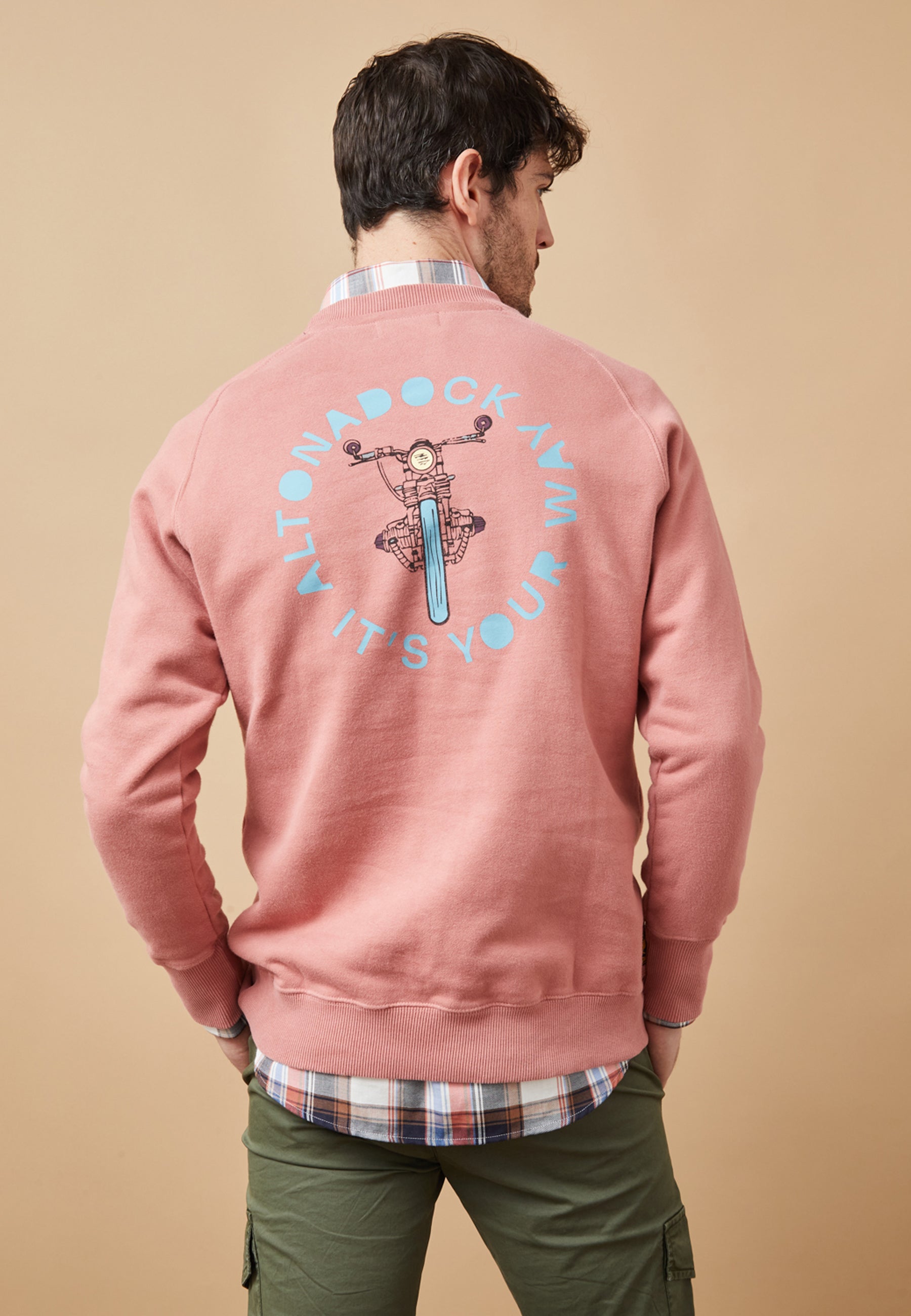 ROPA SUDADERA OLD ROSE