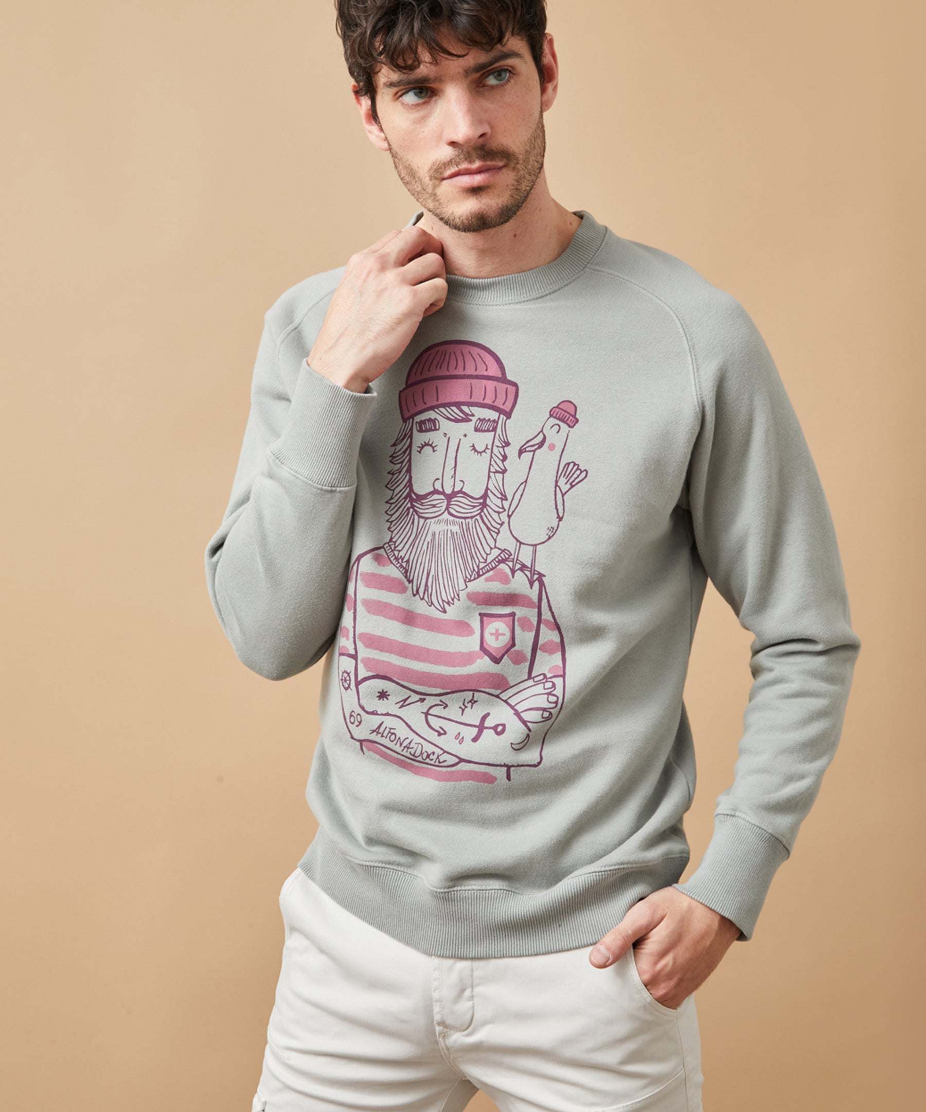 ROPA SUDADERA GRIS