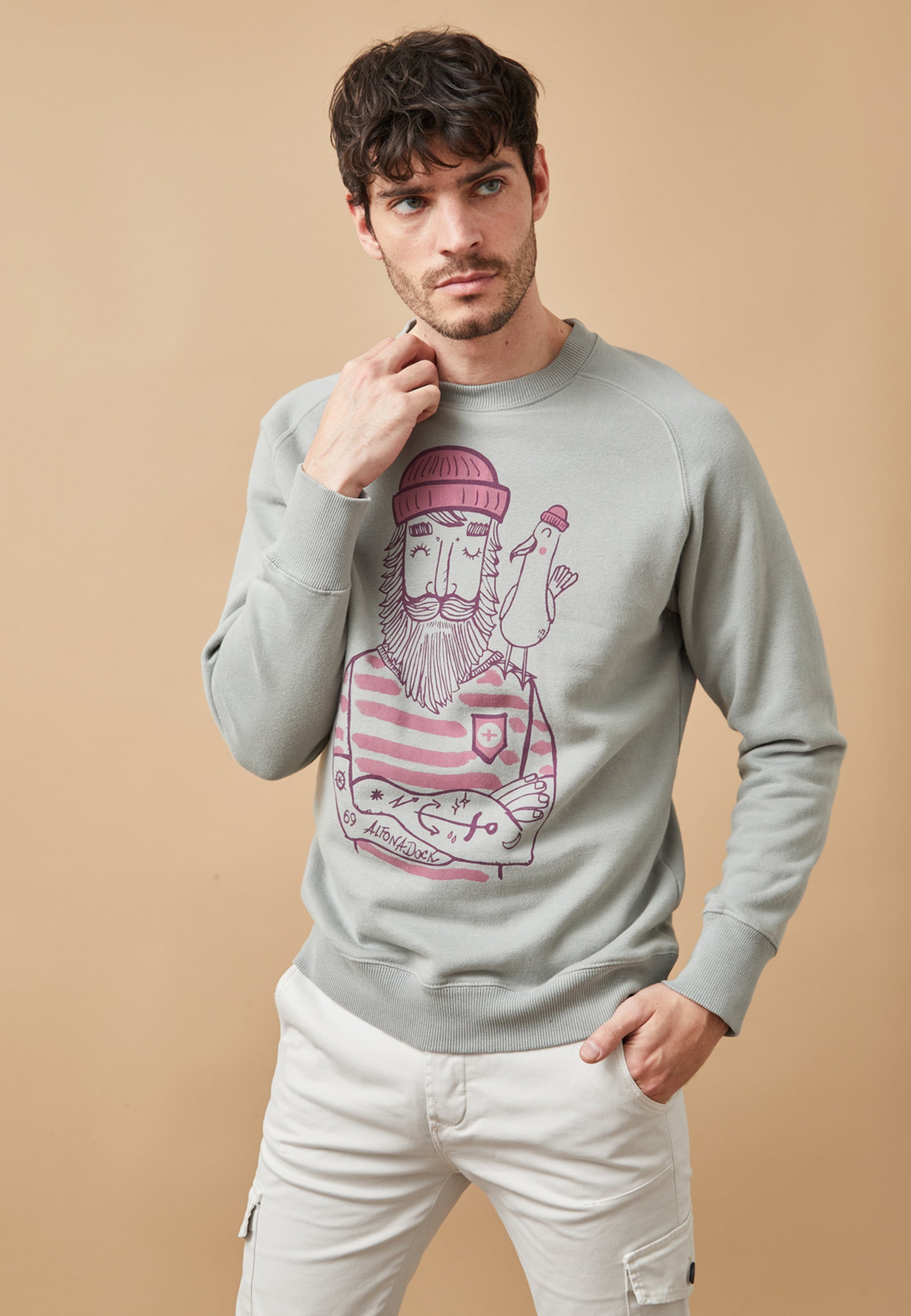 ROPA SUDADERA GRIS