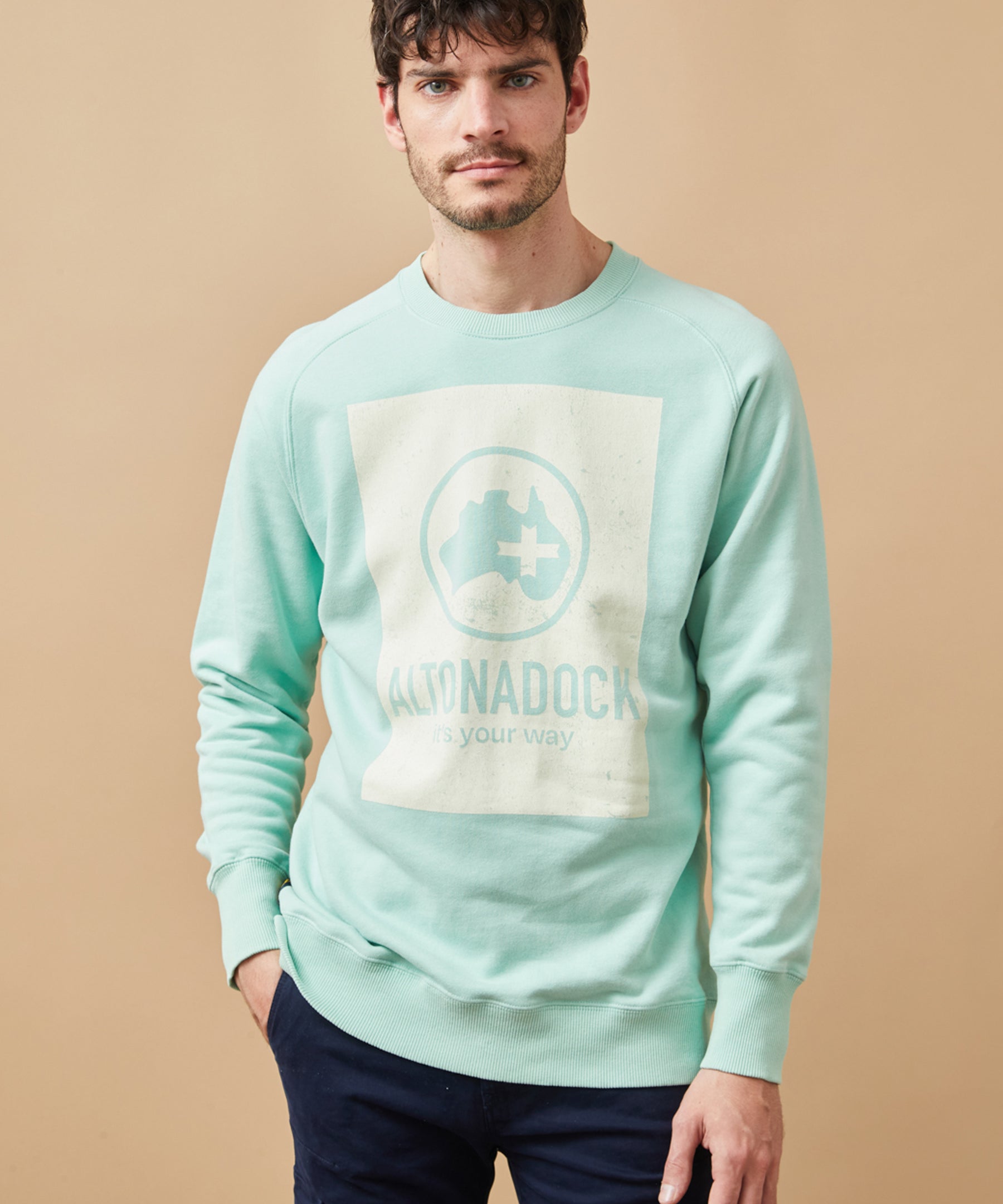 ROPA SUDADERA AZUL CLARO