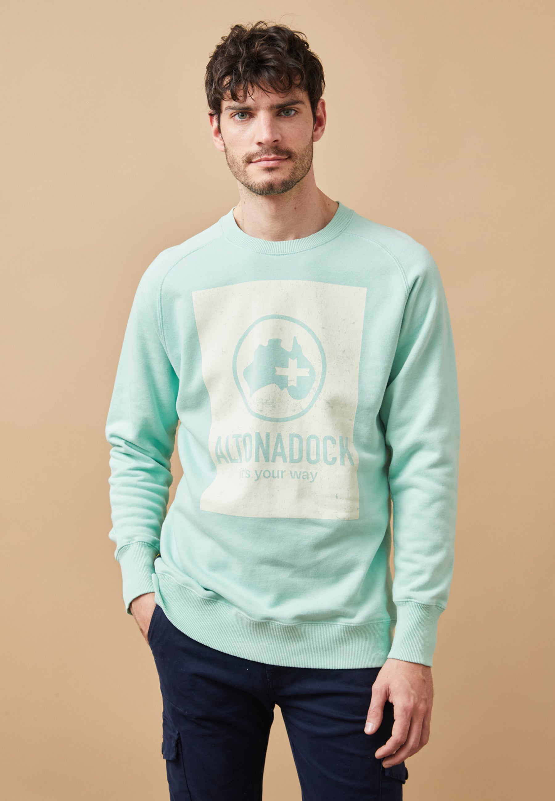 ROPA SUDADERA AZUL CLARO