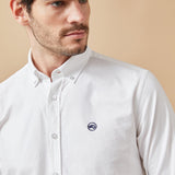 WHITE POPLIN SHIRT