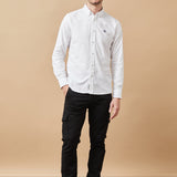 WHITE POPLIN SHIRT