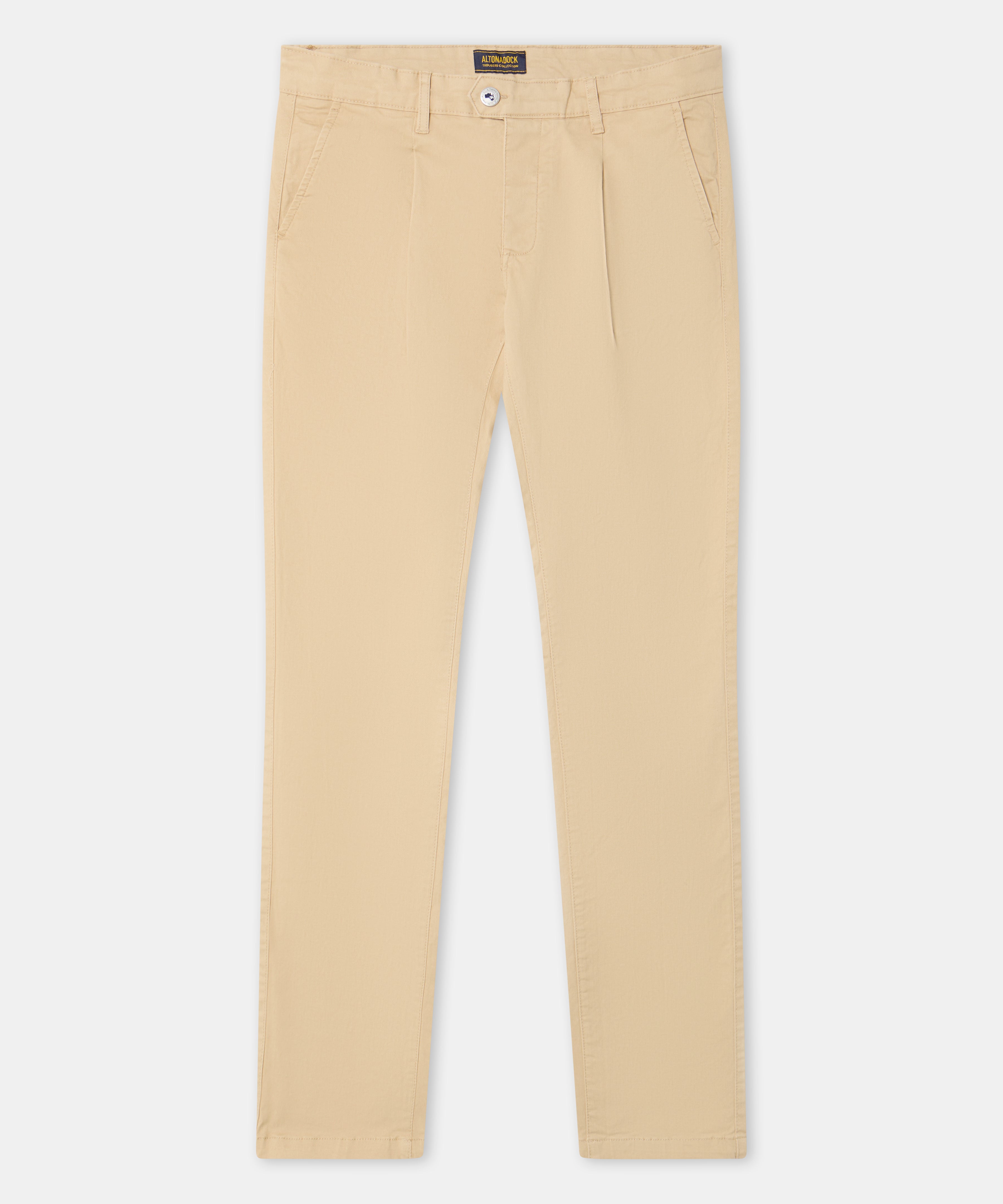 Pantalón chino baige