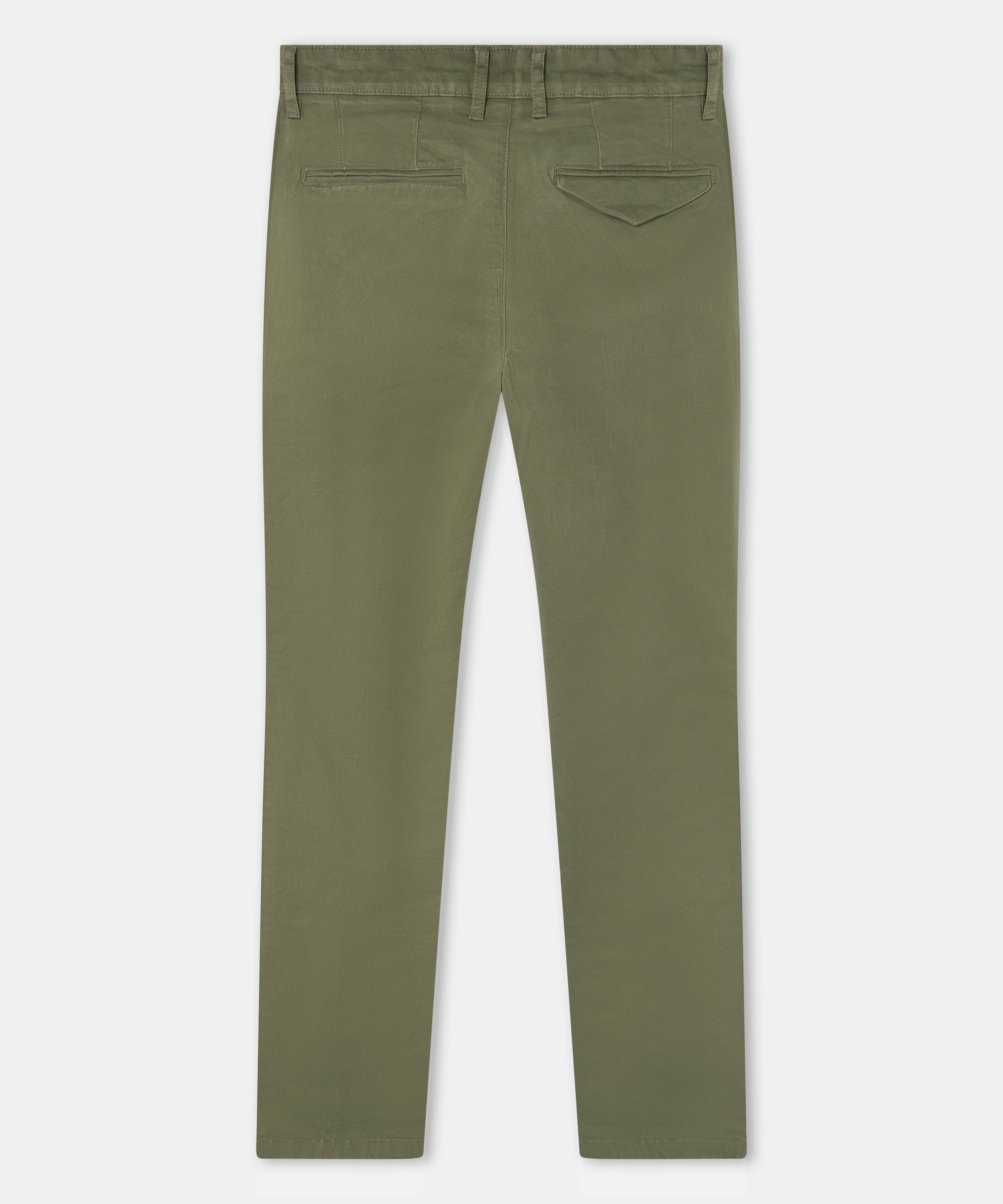 Pantalón chino verde hombre