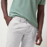 CHINO PANTS WITH PLEATS