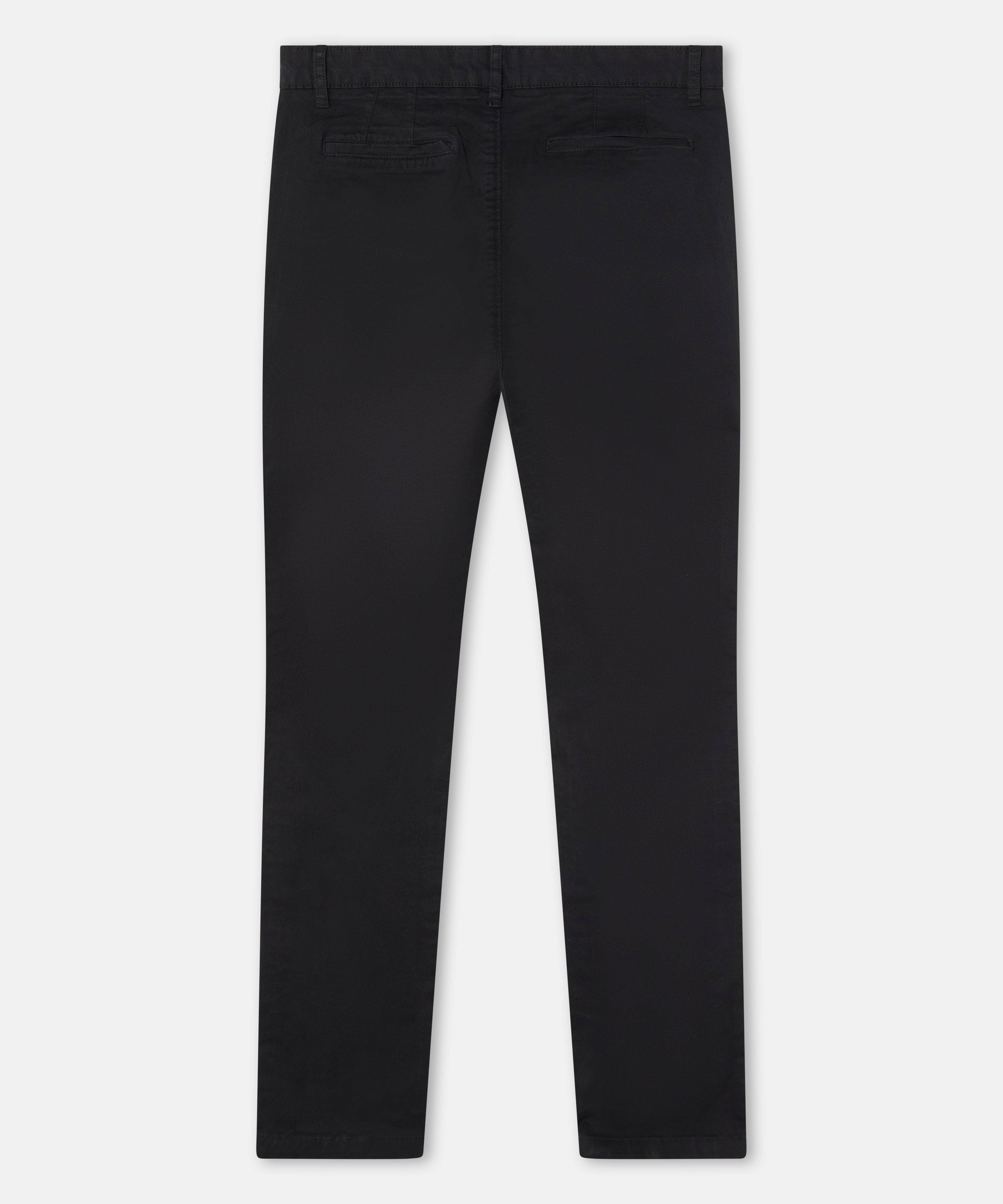 Pantalón chino negro hombre