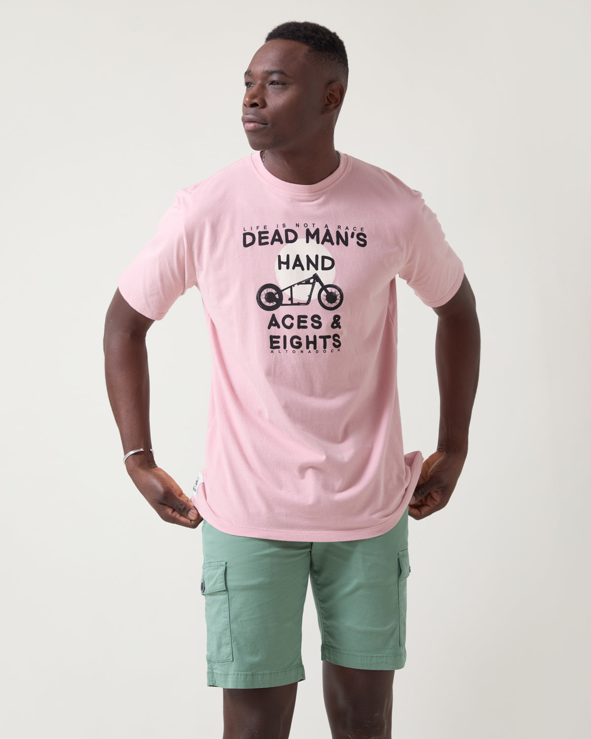Camiseta de algodón hombre