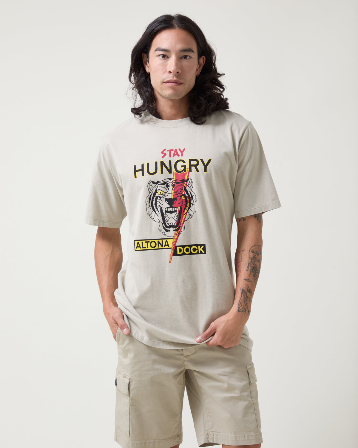 Camiseta 100% algodón hombre