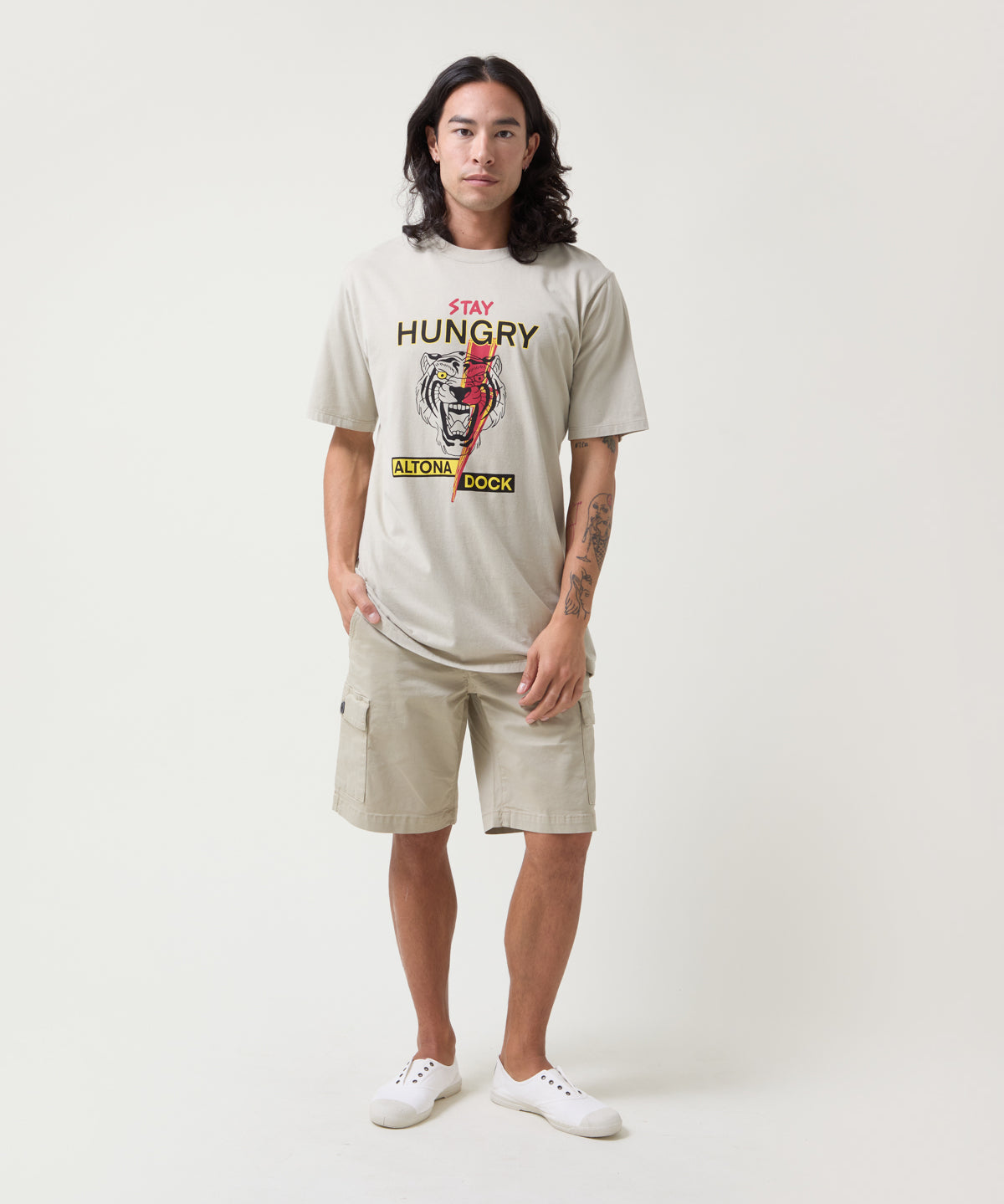 Camiseta algodón para hombre