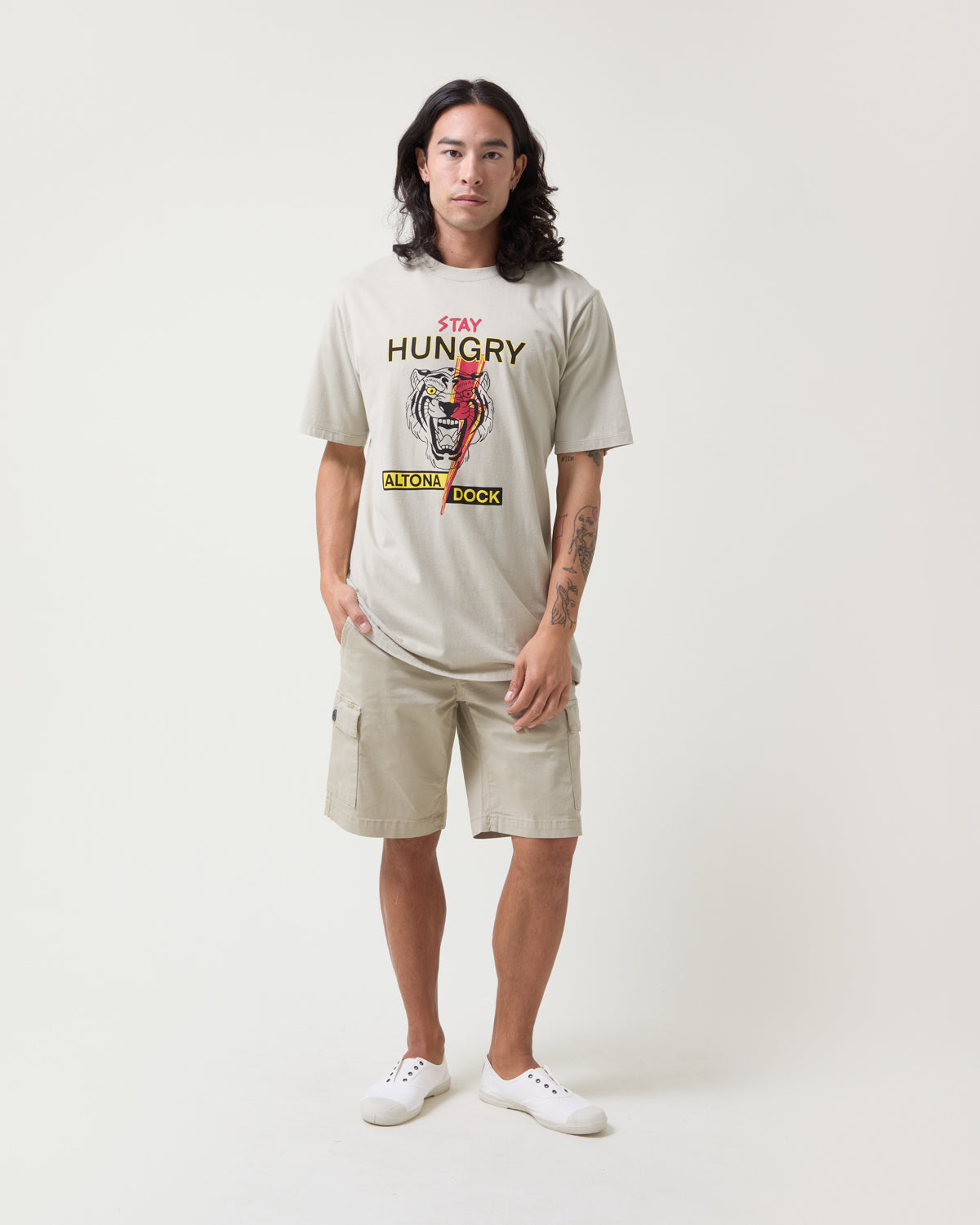 Camiseta algodón para hombre