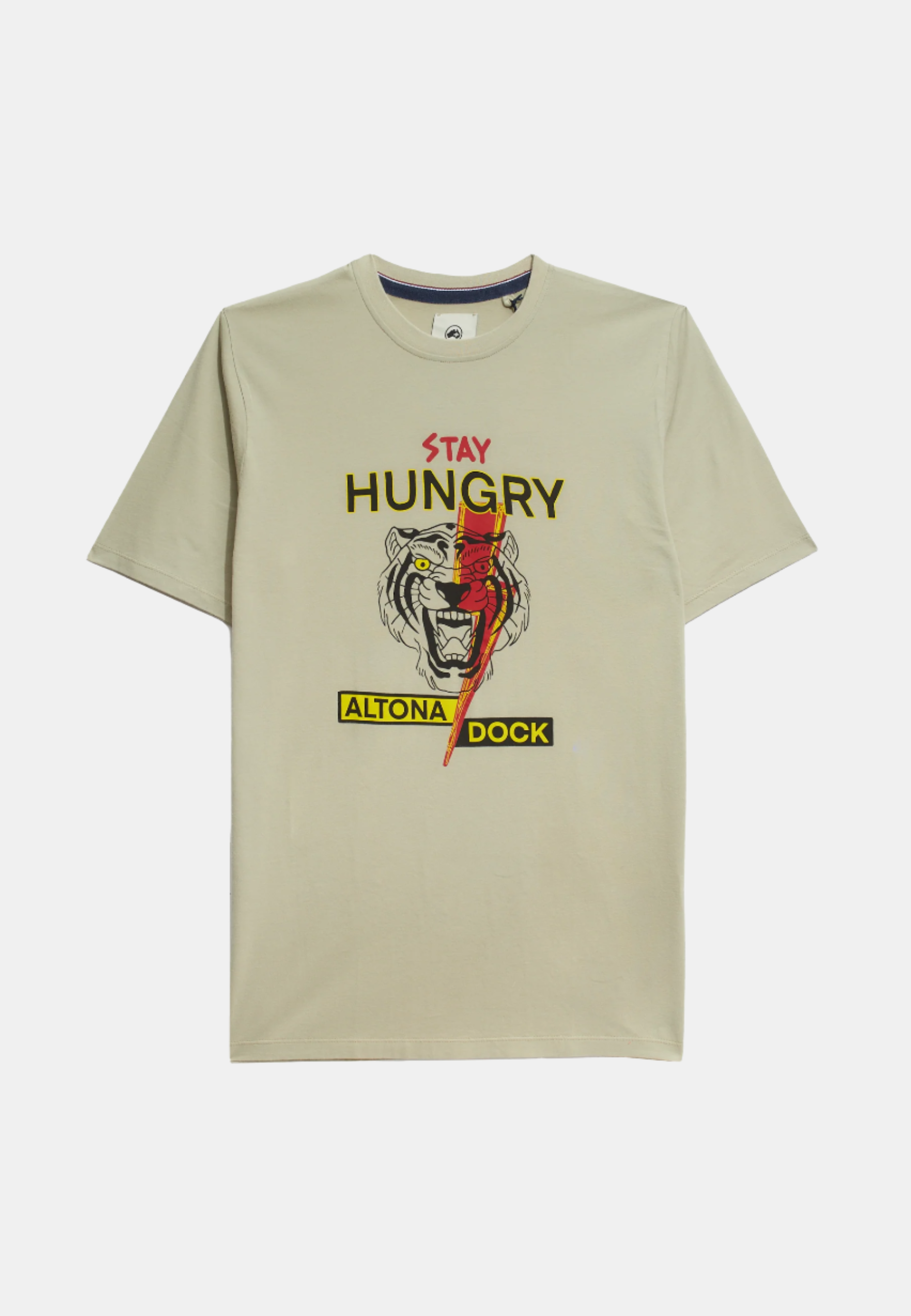 camiseta algodón slim fit