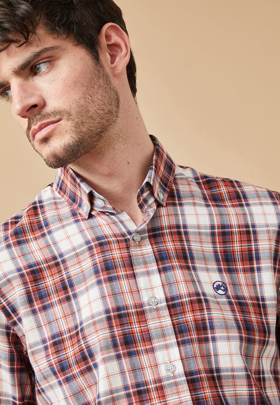 Camisa de cuadros leñador