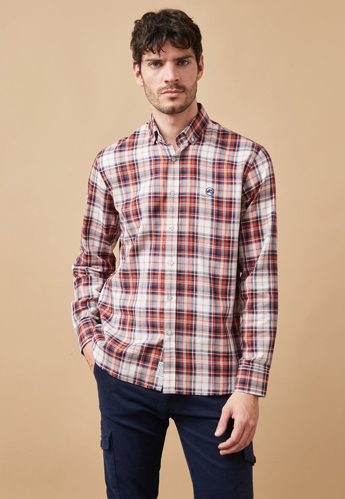 Camisa de cuadros leñador