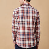 Camisa de cuadros para hombre