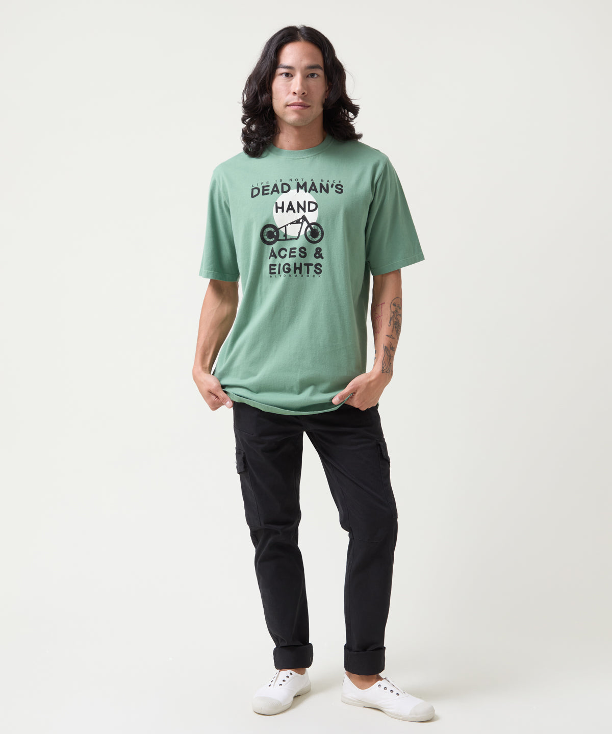 Camiseta verde verano