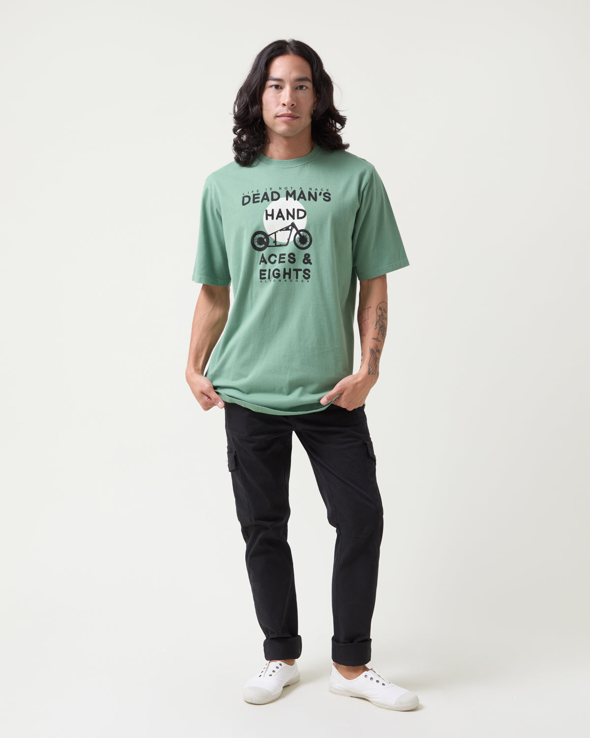 Camiseta verde verano