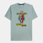 Camiseta azul slim fit