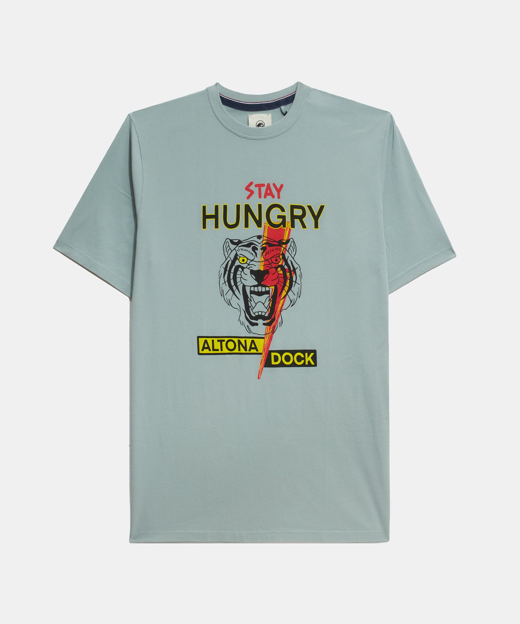 Camiseta azul slim fit