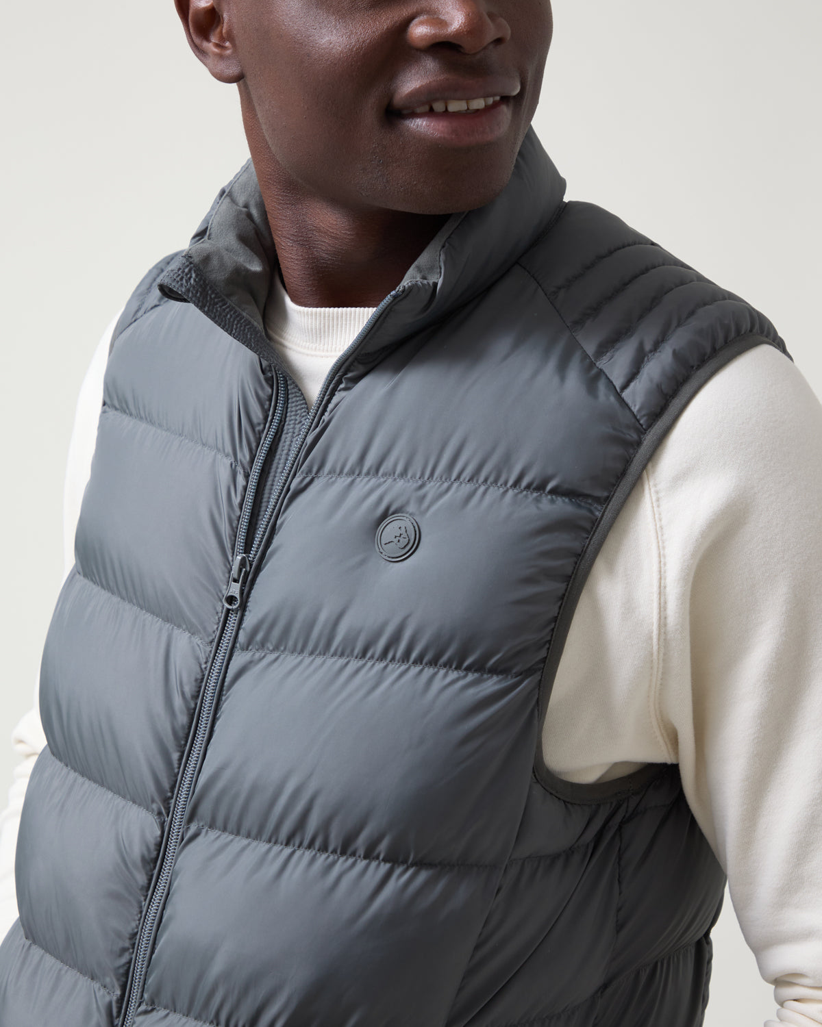 Chaleco acolchado hombre