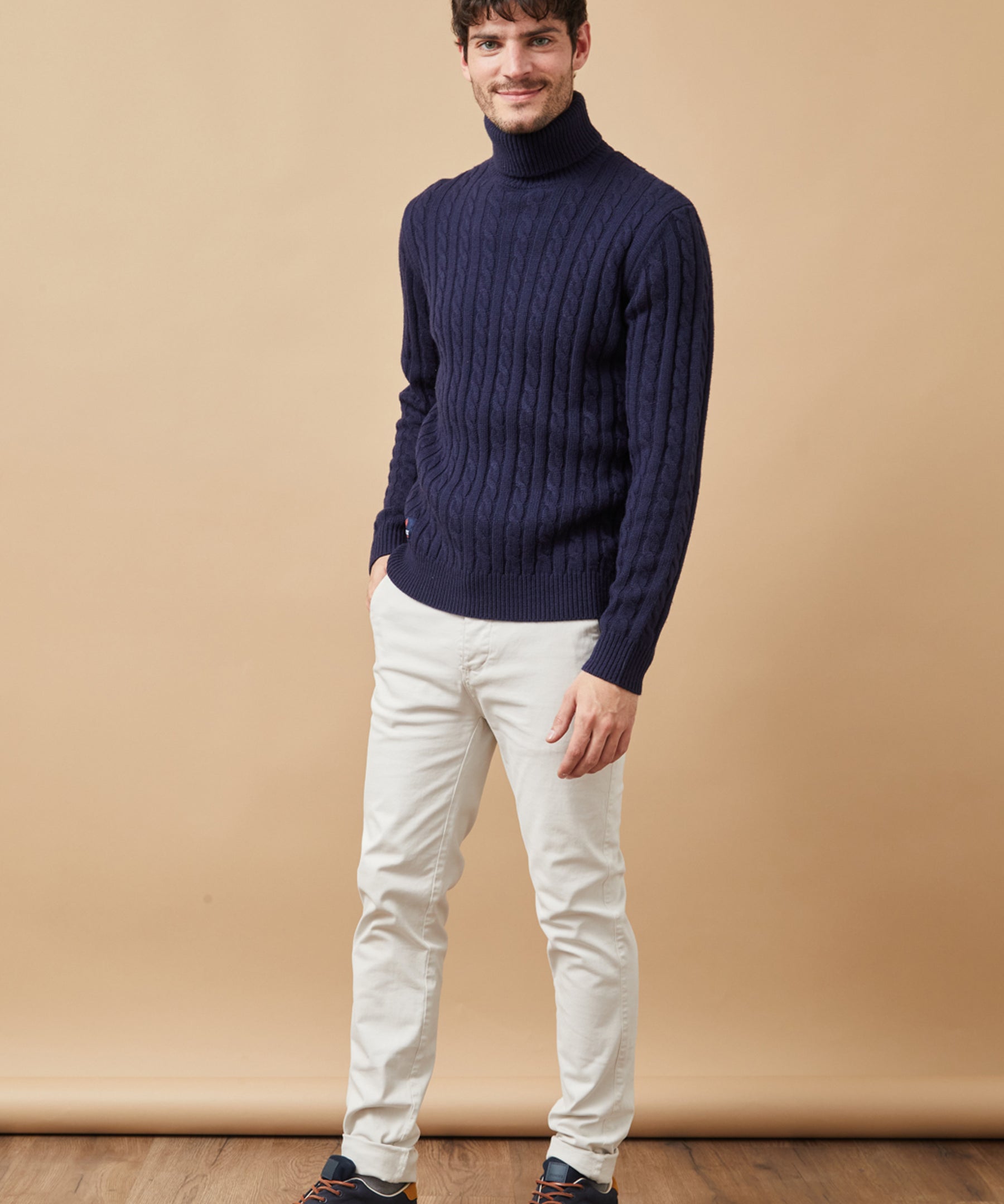 Jersey cuello vuelto punto Altona dock