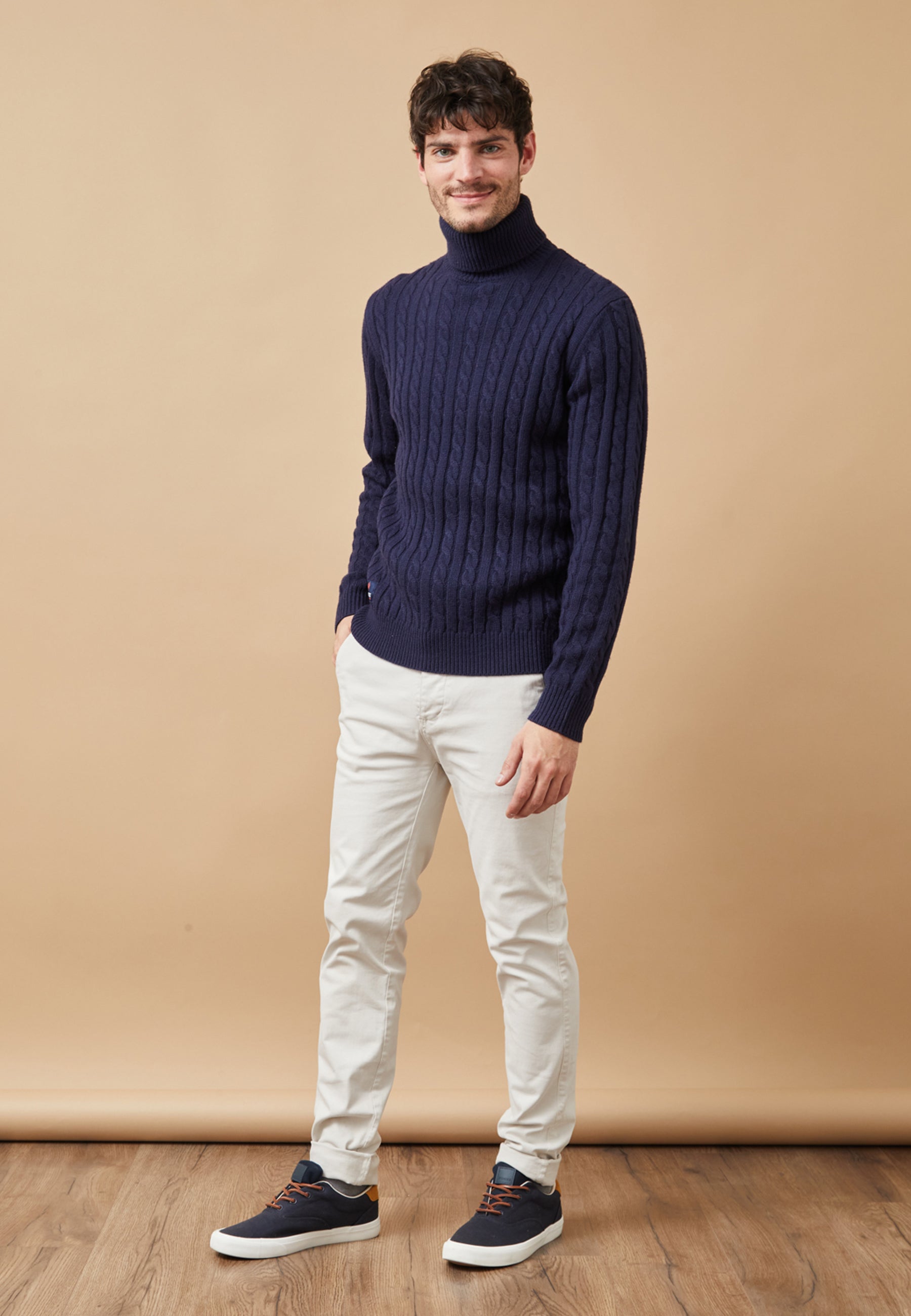 Jersey cuello vuelto punto Altona dock