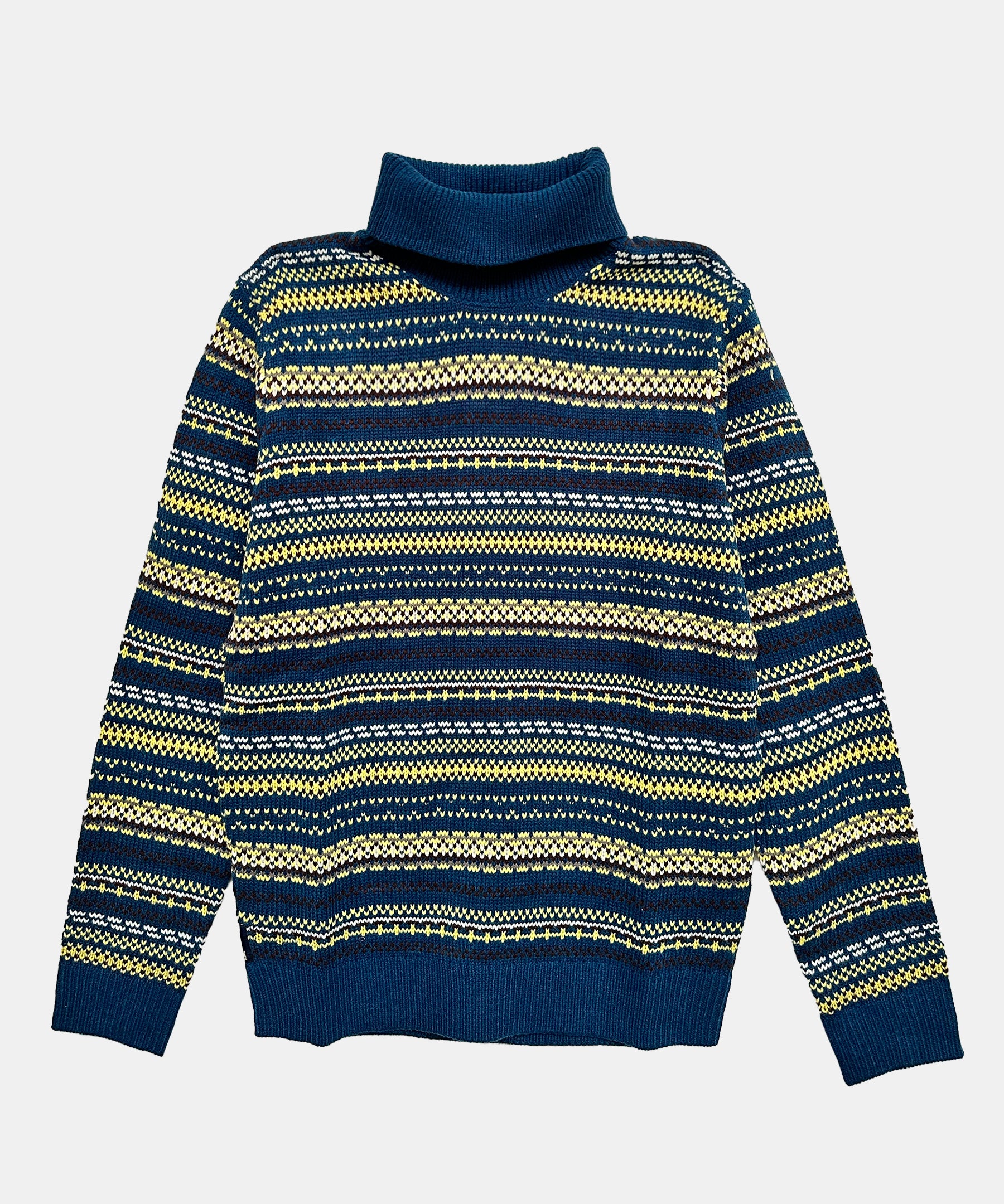 Jersey de punto cuello vuelto hombre