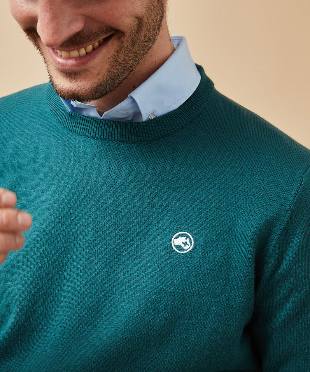Jersey punto fino verde Altona dock
