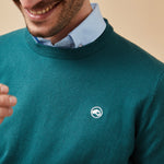 Jersey punto fino verde Altona dock