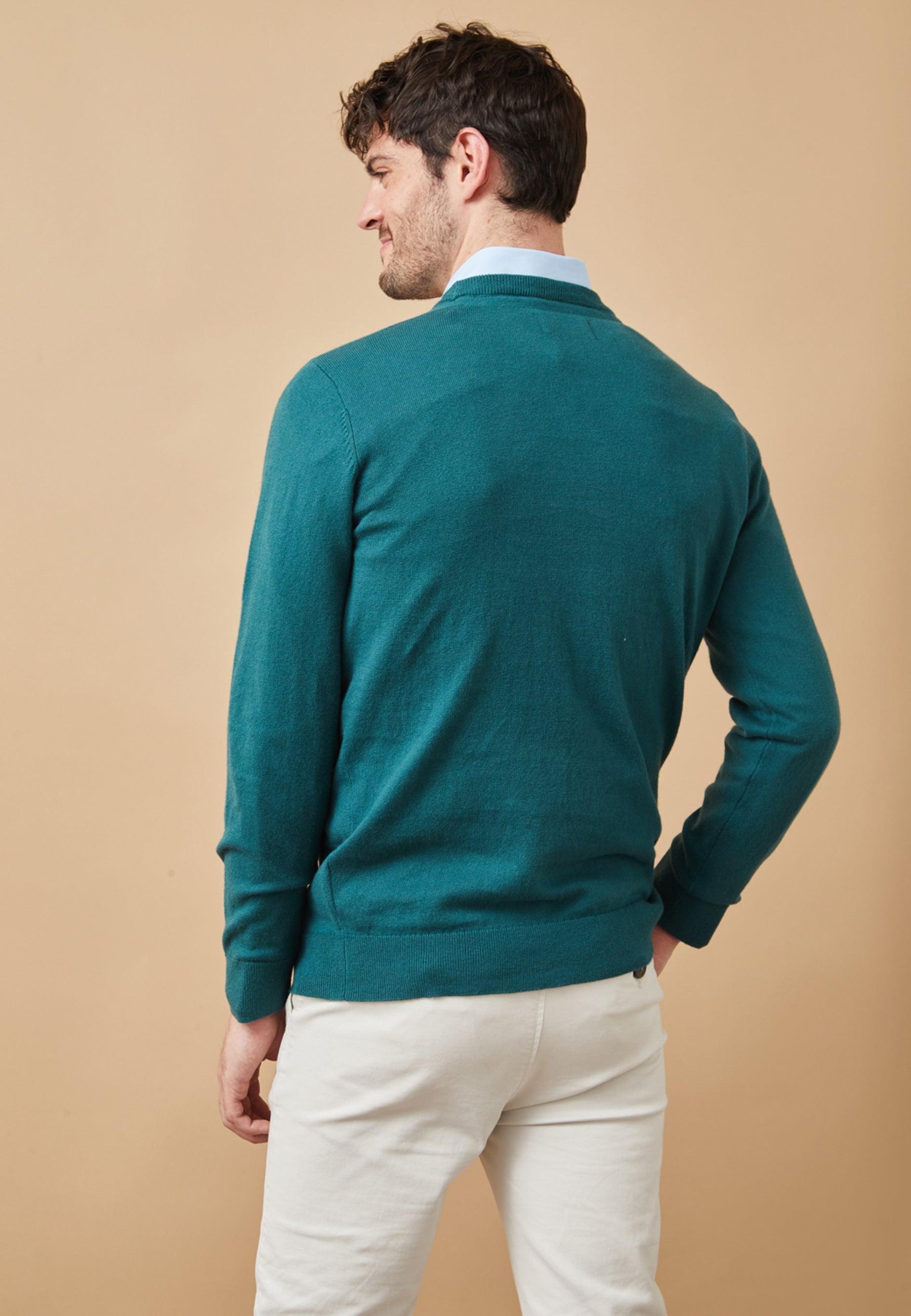 Jersey punto fino verde Altona dock