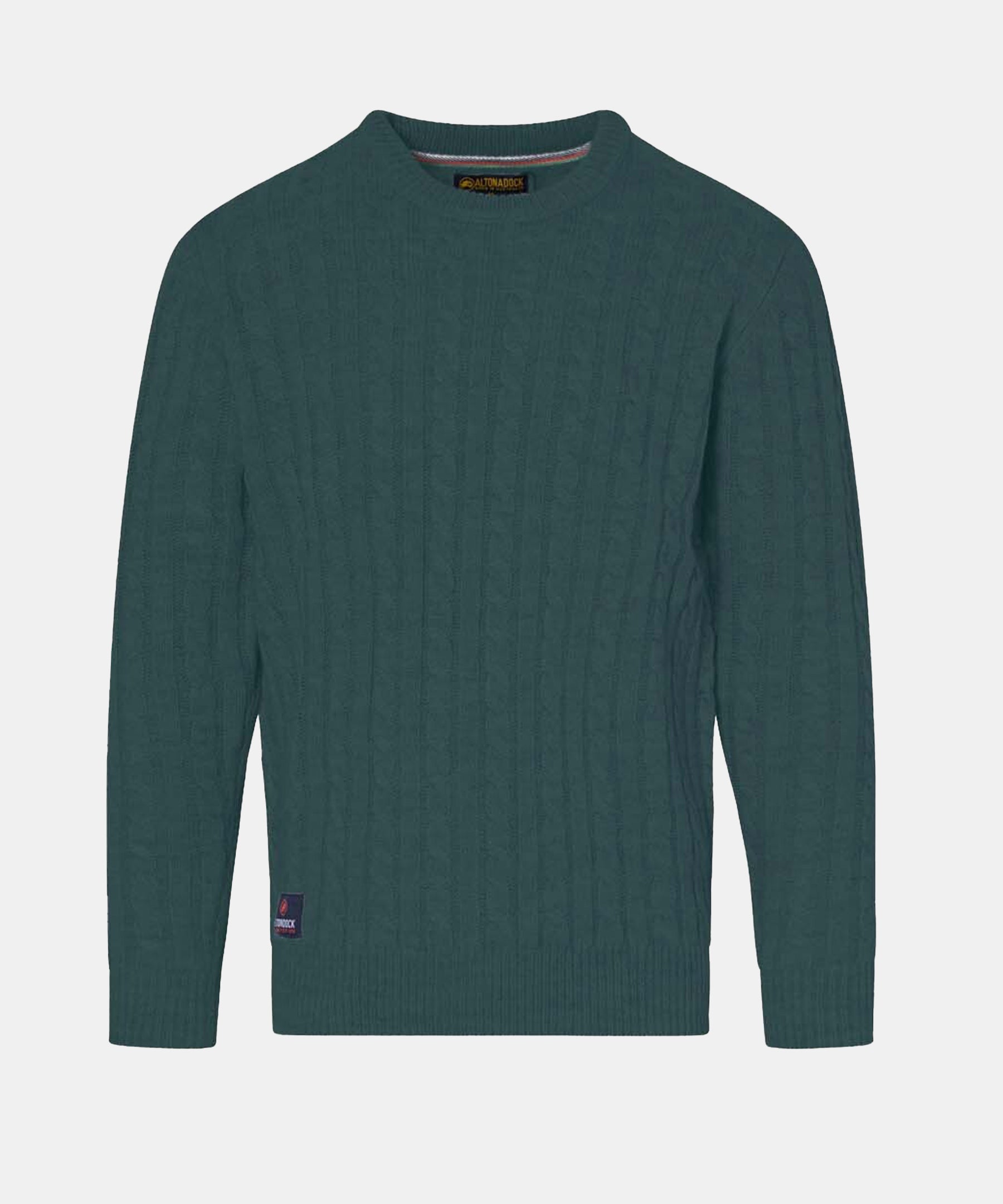 Jersey punto trenzado hombre