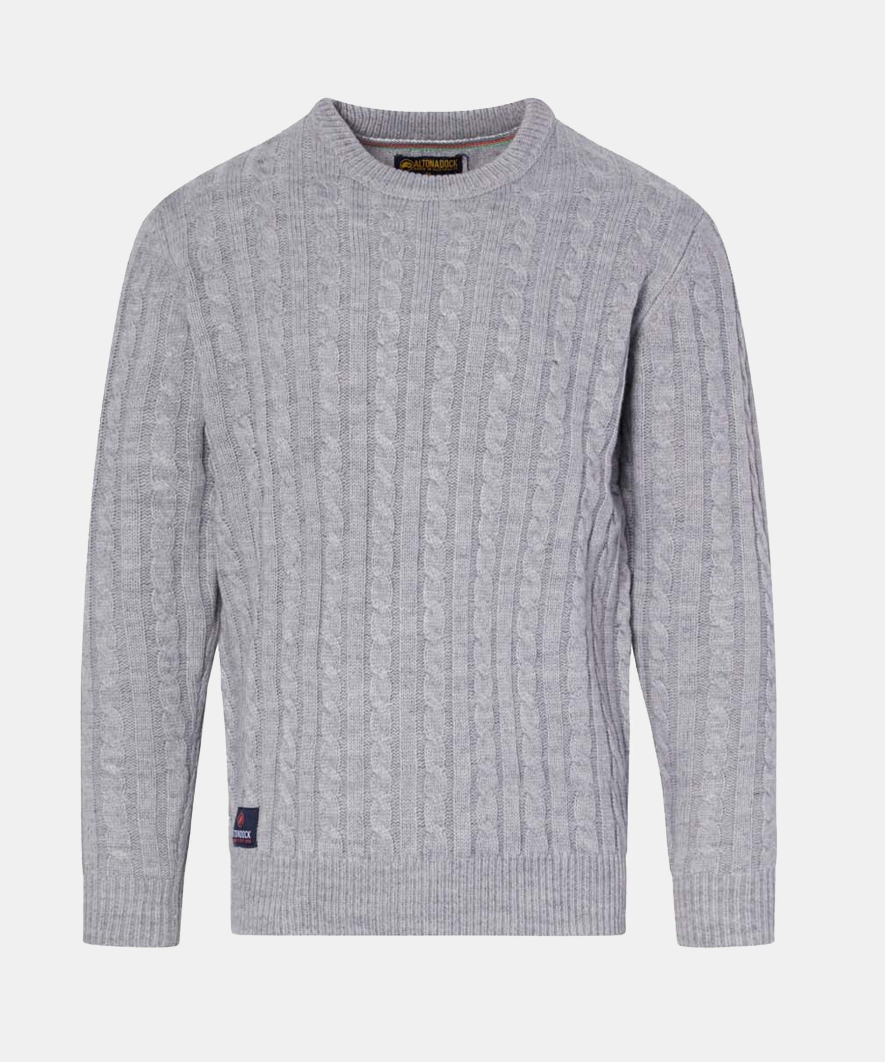 Jersey punto trenzado hombre