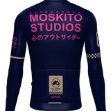 Maillot Veloride Manga Larga Azul Marino